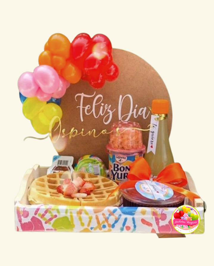 Desayunos sorpresa con waffles